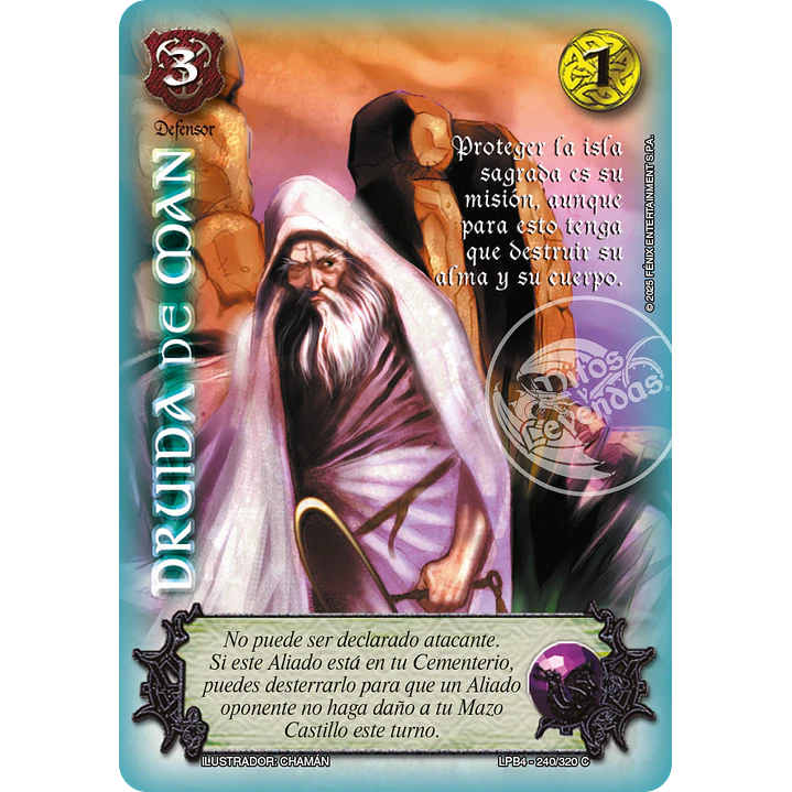 DRUIDA DE MAN - LPB4 - CORTESANA 1