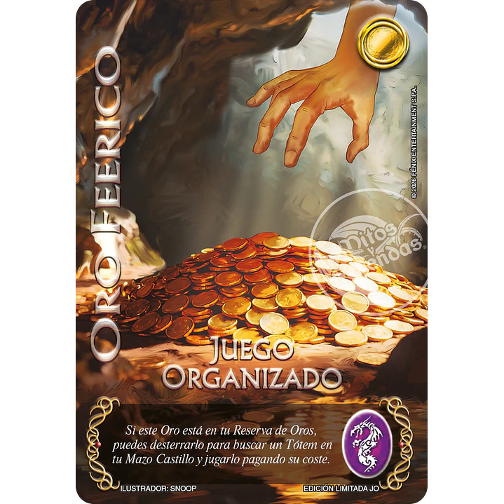ORO FERICO - JUEGO ORGANIZADO 1