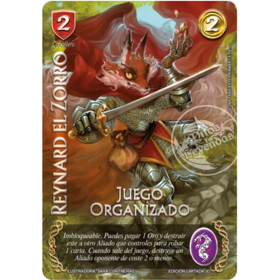 REYNARD EL ZORRO - JUEGO ORGANIZADO 1