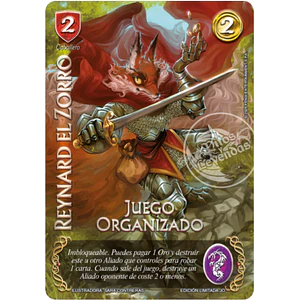 REYNARD EL ZORRO - JUEGO ORGANIZADO