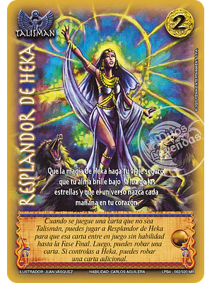 RESPLANDOR DE HEKA - LPB4 - MEGA REAL