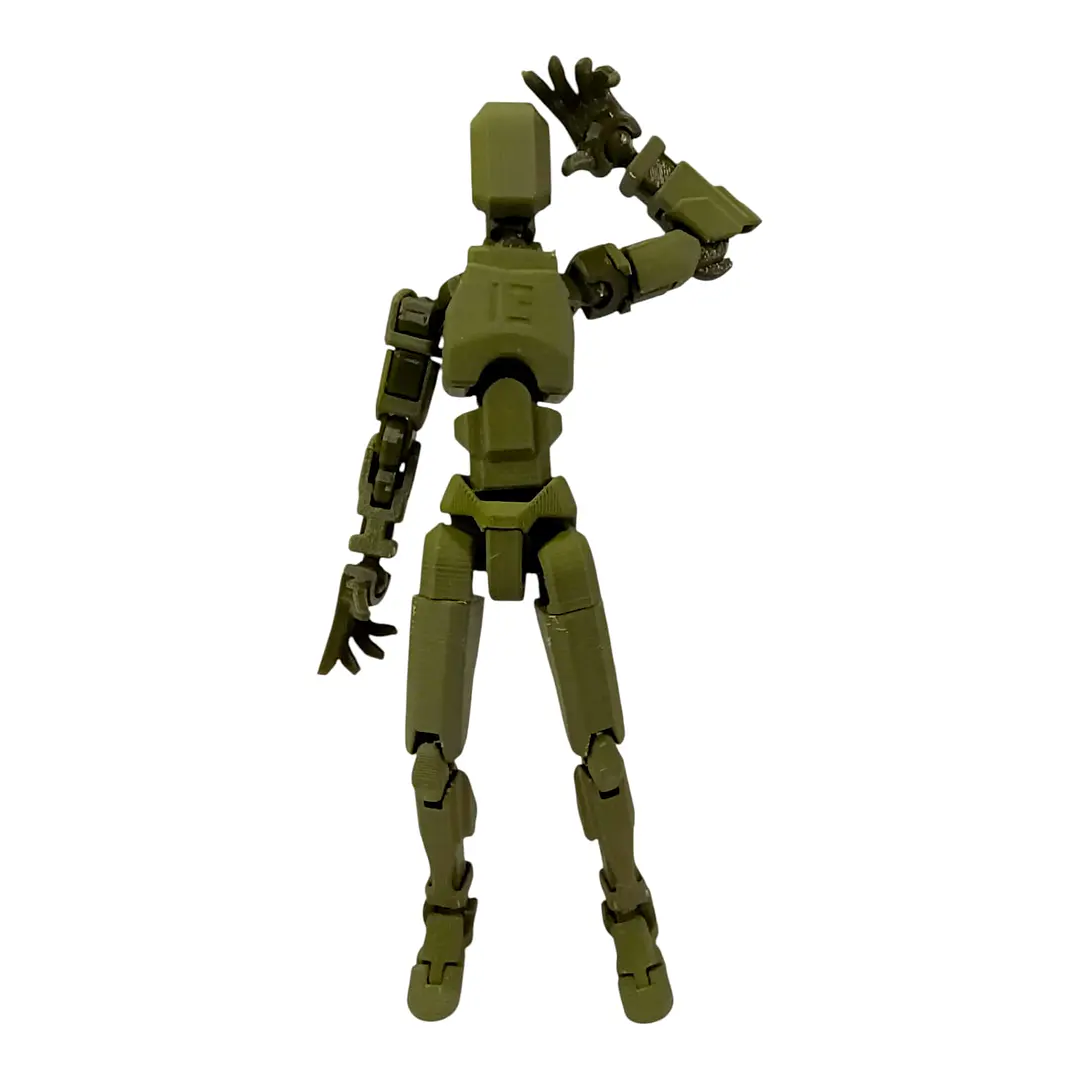 TITAN 13 MISION 13  ESQUELETO VERDE MILITAR - VARIEDADES 1