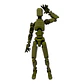 DUMMY 13 (TITAN 13)  ESQUELETO VERDE MILITAR - VARIEDADES - Miniatura 1