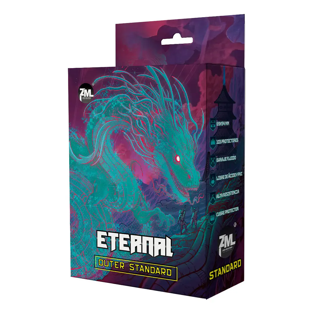 Cubre Protectores Cartas TCG Zero Mulligan Eternal Standard - Over Sleeve 1