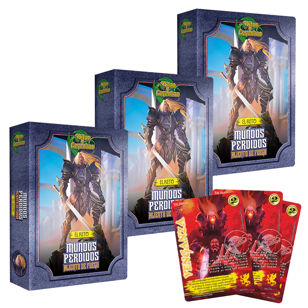 3 MUNDOS PERDIDOS PRIMERA ERA 2026 - ALIENTO DE FUEGO + 3 BUY A BOX 1