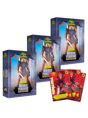 3 MUNDOS PERDIDOS PRIMERA ERA 2026 - ALIENTO DE FUEGO + 3 BUY A BOX