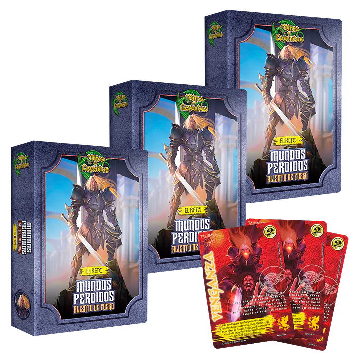PREVENTA 3 MUNDOS PERDIDOS PRIMERA ERA 2026 - ALIENTO DE FUEGO + 3 BUY A BOX 1