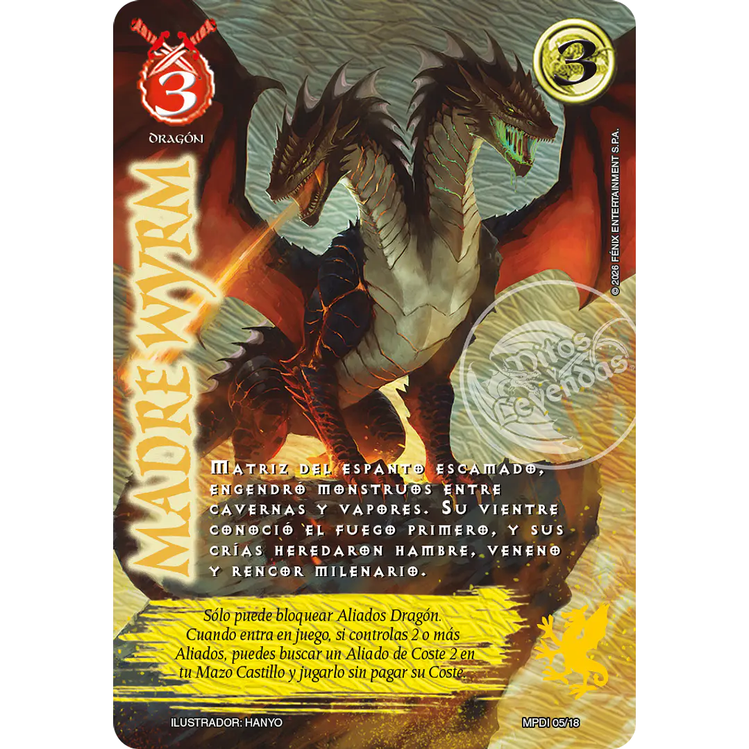 MADRE WYRM - MUNDOS PERDIDOS - ALIENTO DE FUEGO 1