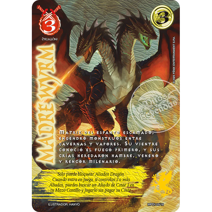 MADRE WYRM - MUNDOS PERDIDOS - ALIENTO DE FUEGO 1