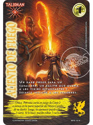 ALIENTO DE FUEGO - MUNDOS PERDIDOS - ALIENTO DE FUEGO