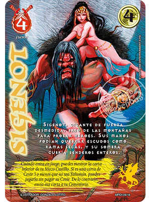 SIEGNOT - MUNDOS PERDIDOS - ALIENTO DE FUEGO