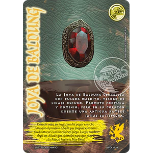 JOYA DE BALDUNG - MUNDOS PERDIDOS - ALIENTO DE FUEGO