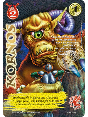 KORNOS - MUNDOS PERDIDOS - ALIENTO DE FUEGO