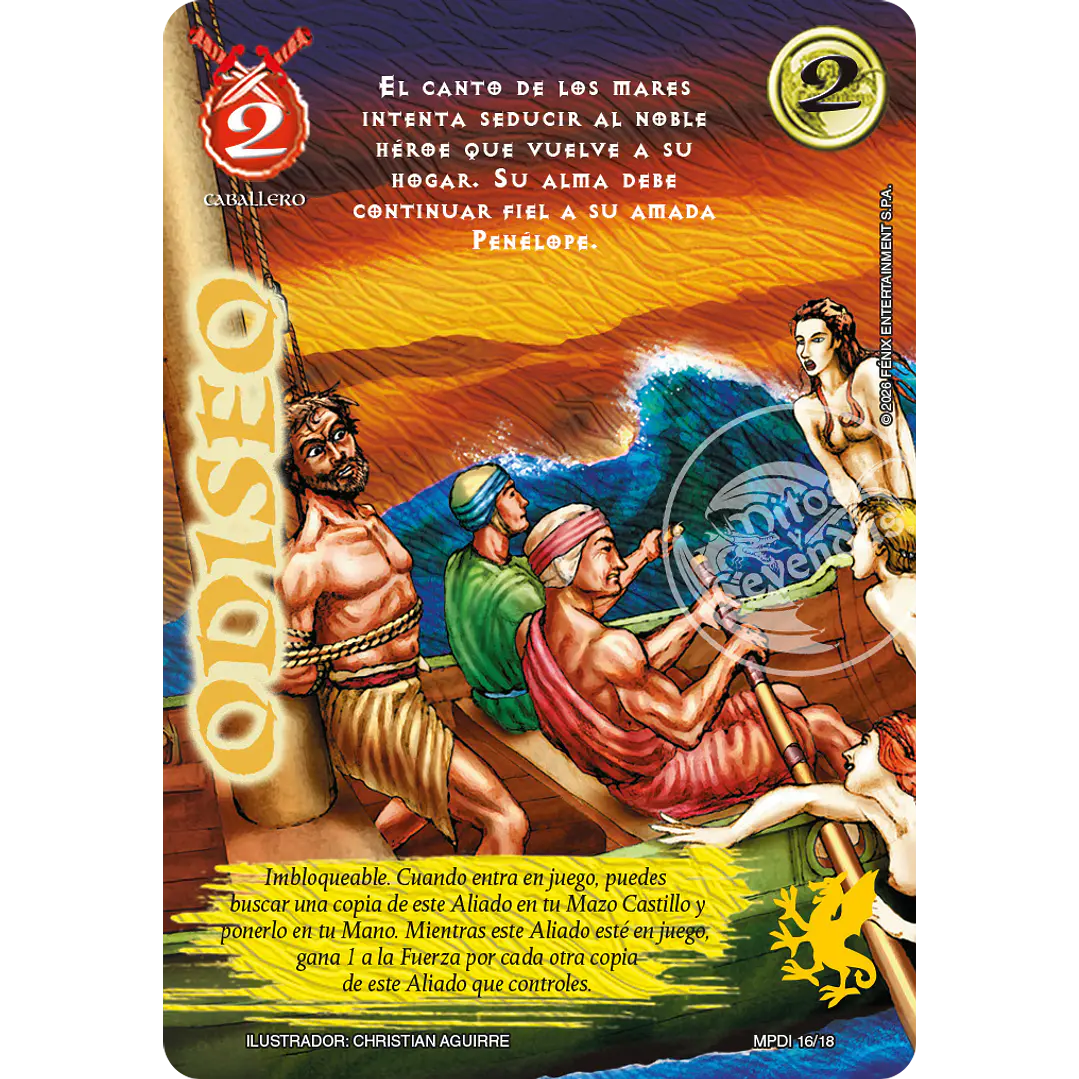 ODISEO - MUNDOS PERDIDOS - ALIENTO DE FUEGO 1