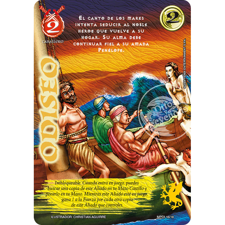 ODISEO - MUNDOS PERDIDOS - ALIENTO DE FUEGO 1