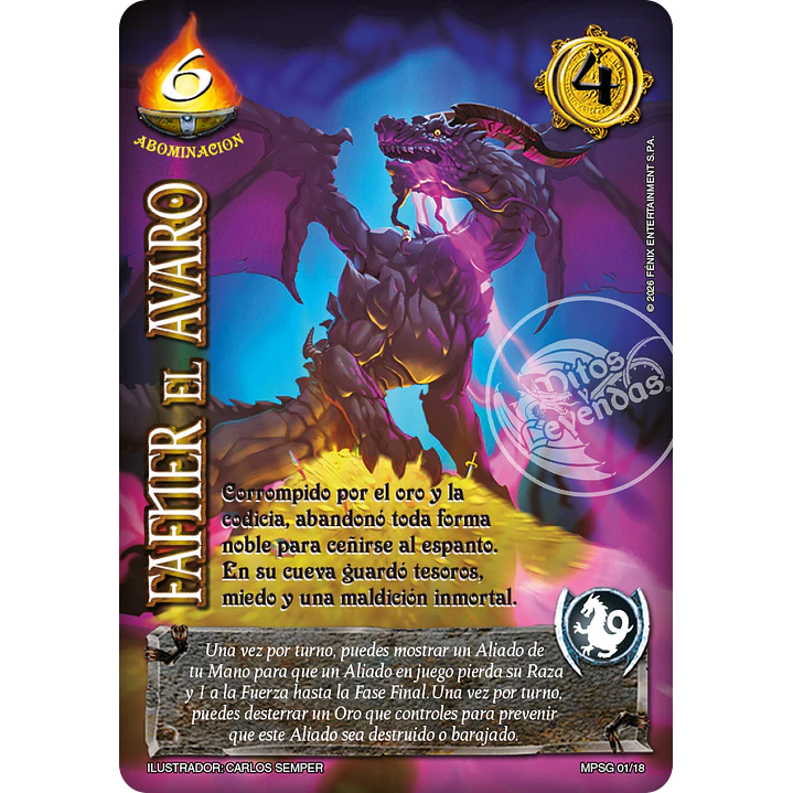 FAFNER EL AVARO - MUNDOS PERDIDOS - LOCURA DE DRAGON 1