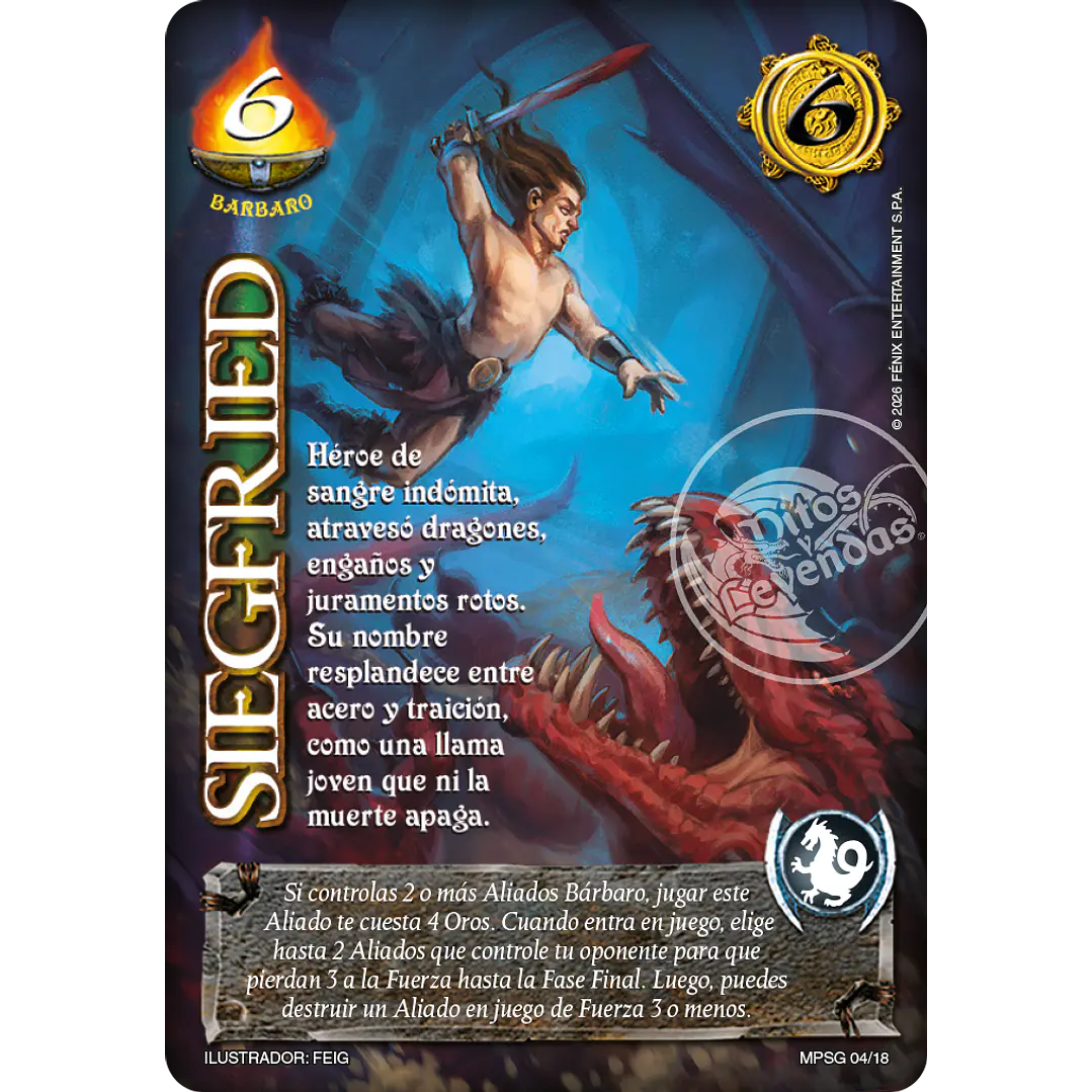 SIEGFRIED - MUNDOS PERDIDOS - LOCURA DE DRAGON 1