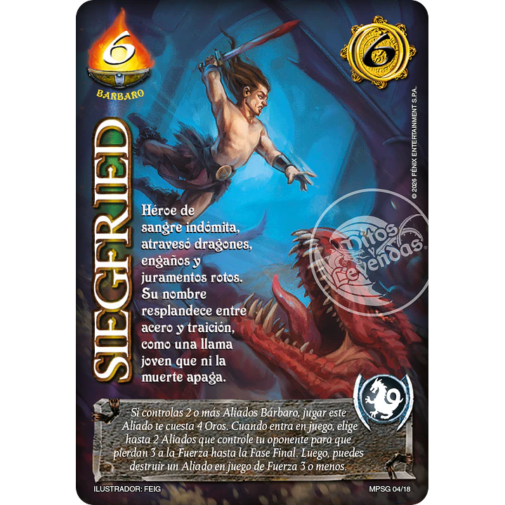 SIEGFRIED - MUNDOS PERDIDOS - LOCURA DE DRAGON 1