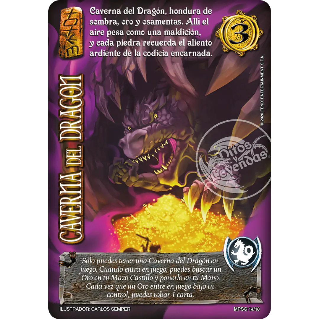 CAVERNA DEL DRAGON - MUNDOS PERDIDOS - LOCURA DE DRAGON 1