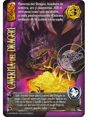 CAVERNA DEL DRAGON - MUNDOS PERDIDOS - LOCURA DE DRAGON