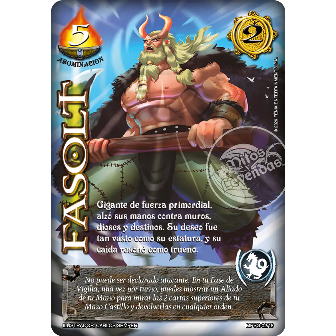 FASOLT - MUNDOS PERDIDOS - LOCURA DE DRAGON 1