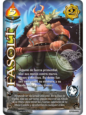 FASOLT - MUNDOS PERDIDOS - LOCURA DE DRAGON