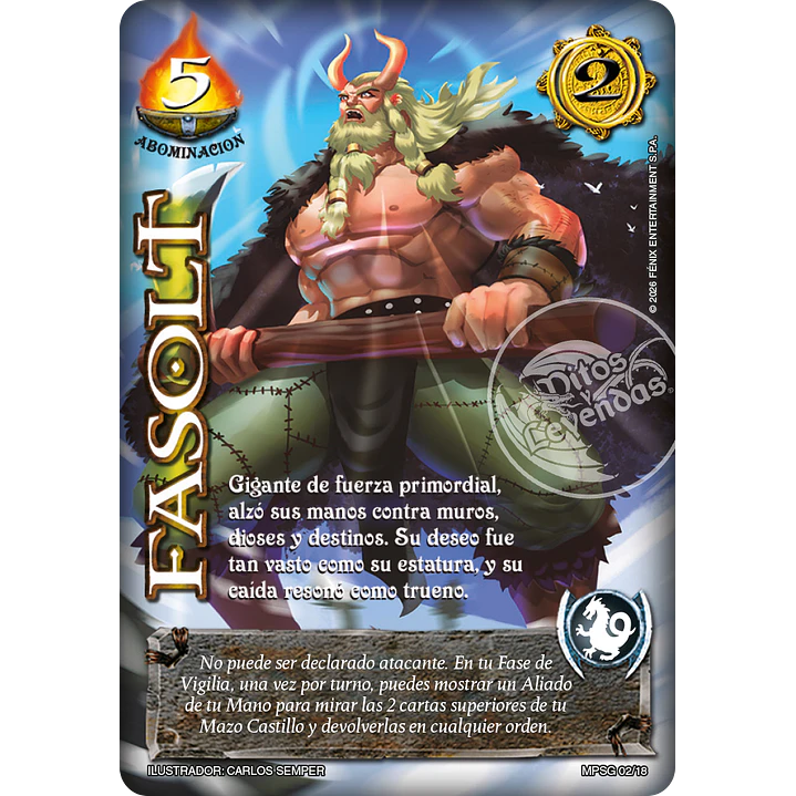 FASOLT - MUNDOS PERDIDOS - LOCURA DE DRAGON 1