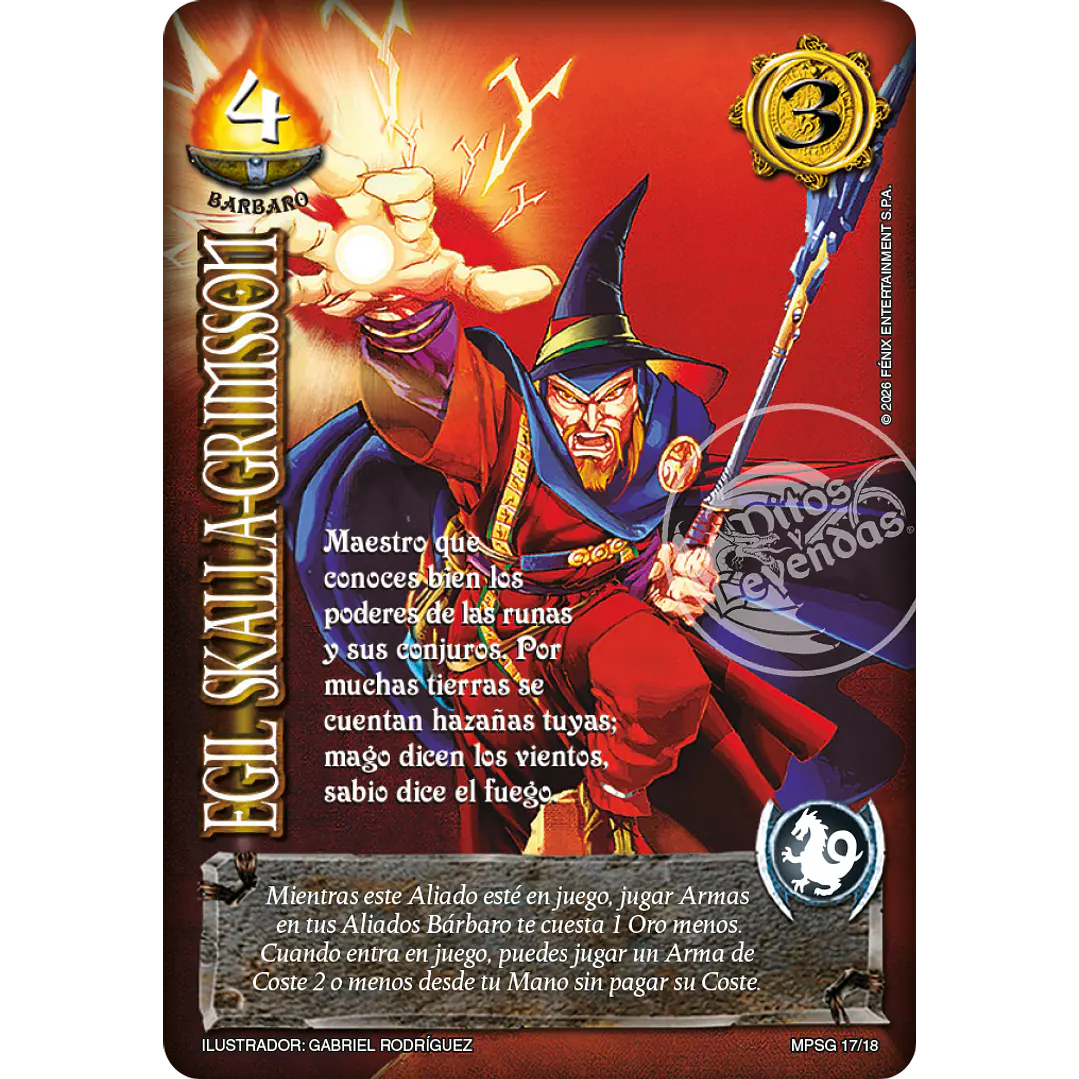 EGIL SKALLA GRIMSSON - MUNDOS PERDIDOS - LOCURA DE DRAGON 1
