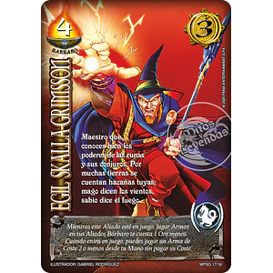 EGIL SKALLA GRIMSSON - MUNDOS PERDIDOS - LOCURA DE DRAGON