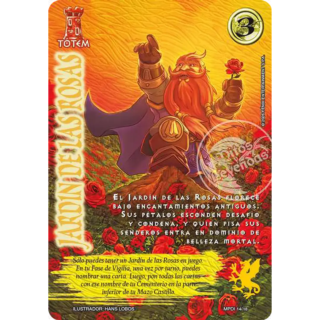 JARDIN DE LAS ROSAS - MUNDOS PERDIDOS - ALIENTO DE FUEGO 1