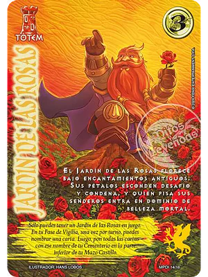 JARDIN DE LAS ROSAS - MUNDOS PERDIDOS - ALIENTO DE FUEGO