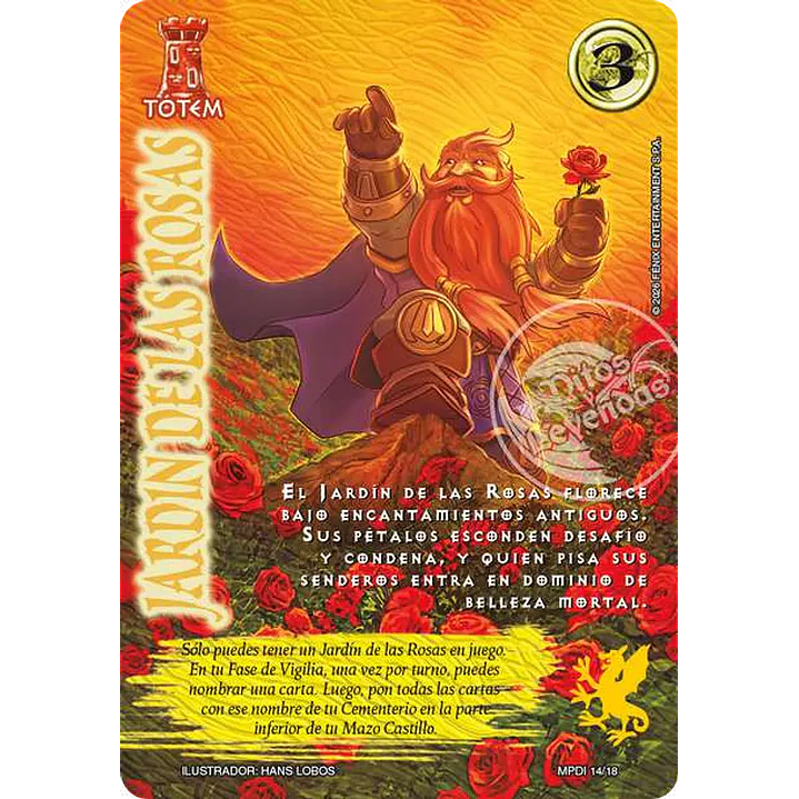 JARDIN DE LAS ROSAS - MUNDOS PERDIDOS - ALIENTO DE FUEGO 1
