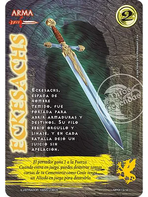 ECKESACHS - MUNDOS PERDIDOS - ALIENTO DE FUEGO