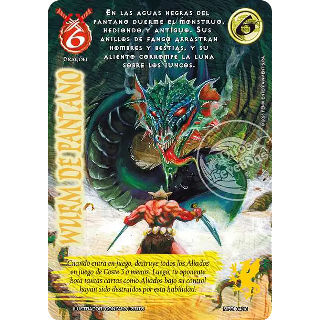 WURM DE PANTANO - MUNDOS PERDIDOS - ALIENTO DE FUEGO 1