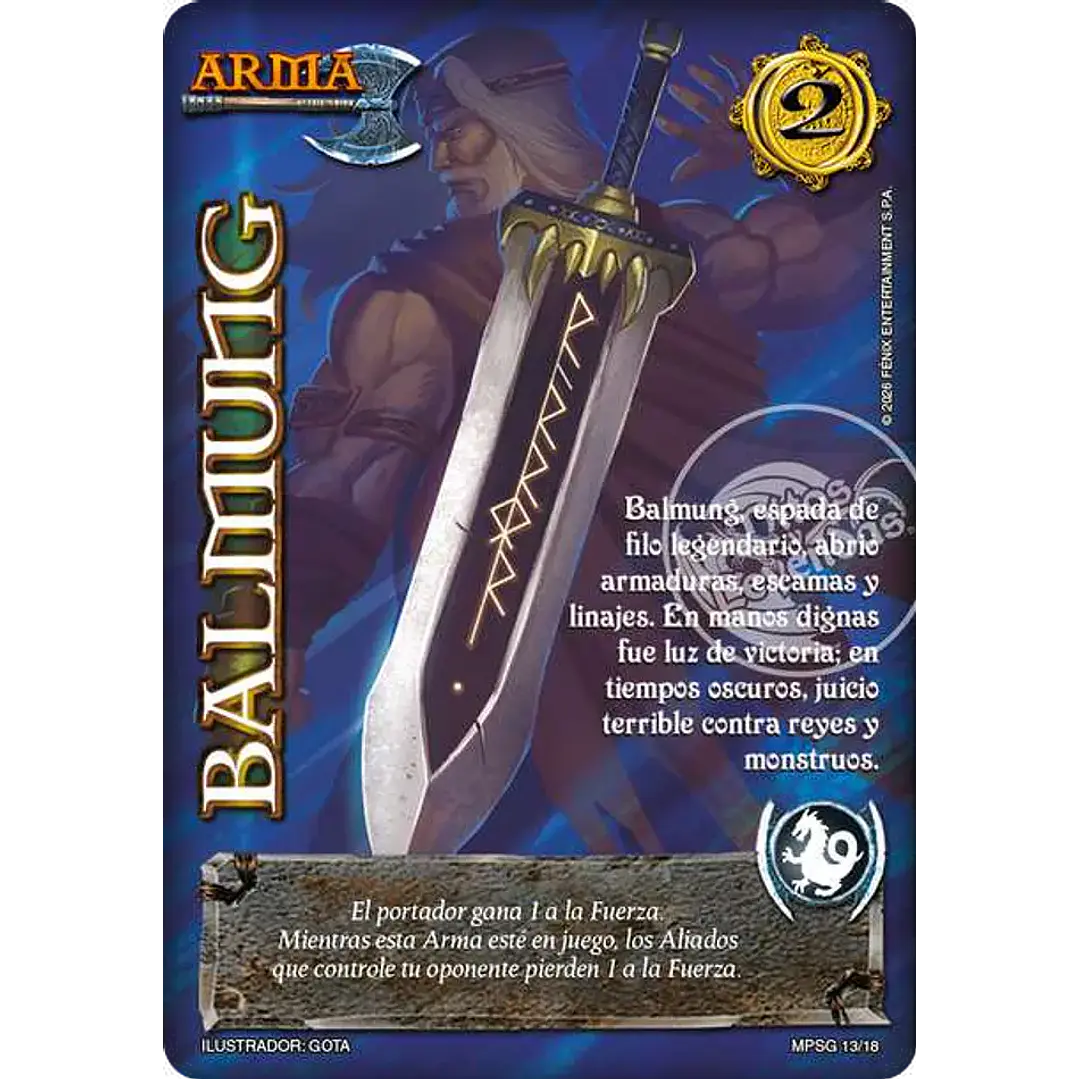 BALMUNG - MUNDOS PERDIDOS - LOCURA DE DRAGON 1