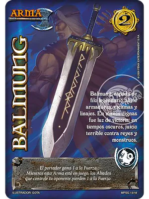 BALMUNG - MUNDOS PERDIDOS - LOCURA DE DRAGON