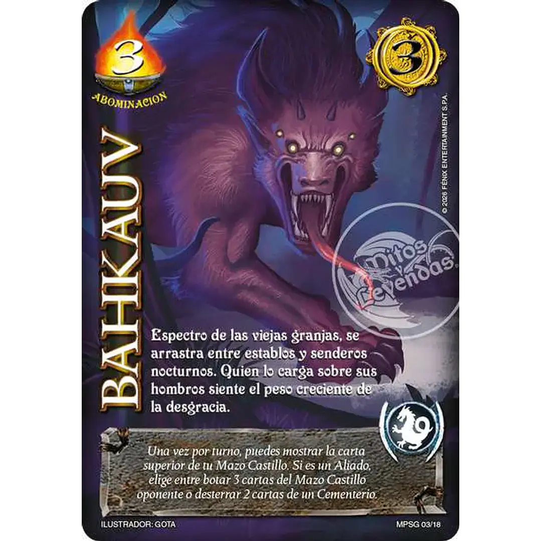 BAHKAUV - MUNDOS PERDIDOS - LOCURA DE DRAGON 1