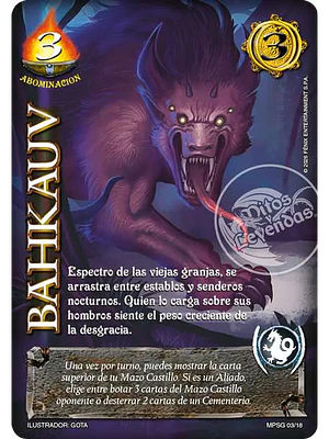 BAHKAUV - MUNDOS PERDIDOS - LOCURA DE DRAGON