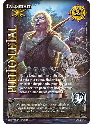 PUNTO LETAL - MUNDOS PERDIDOS - LOCURA DE DRAGON