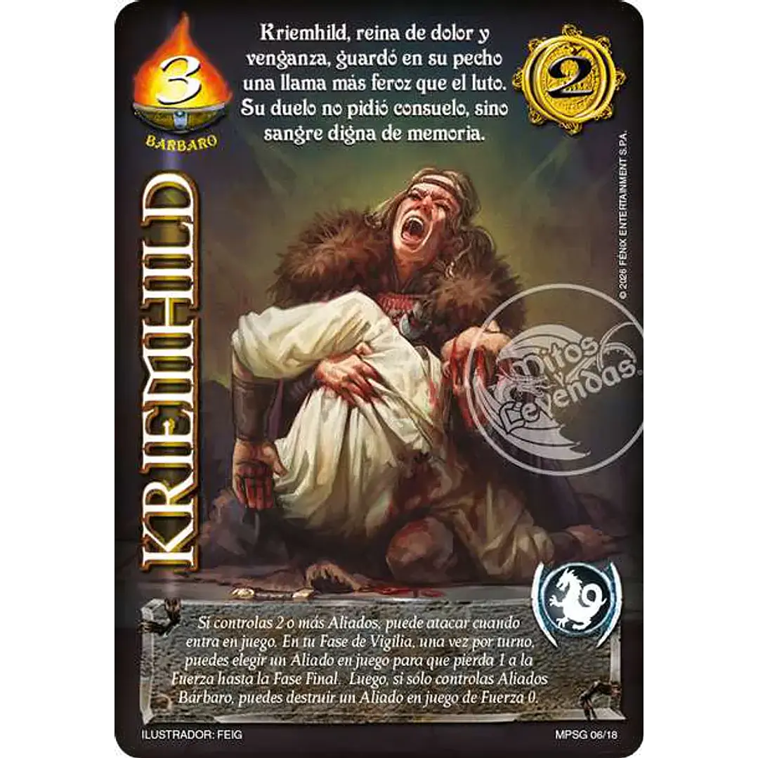 KRIEMHILD - MUNDOS PERDIDOS - LOCURA DE DRAGON 1