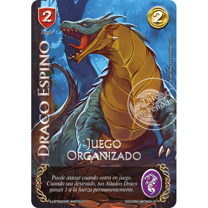 DRACO ESPINO - JUEGO ORGANIZADO 1