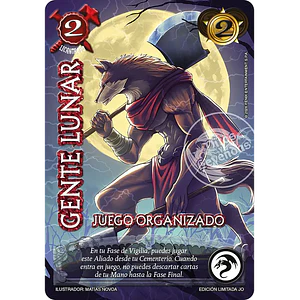 GENTE LUNAR - JUEGO ORGANIZADO