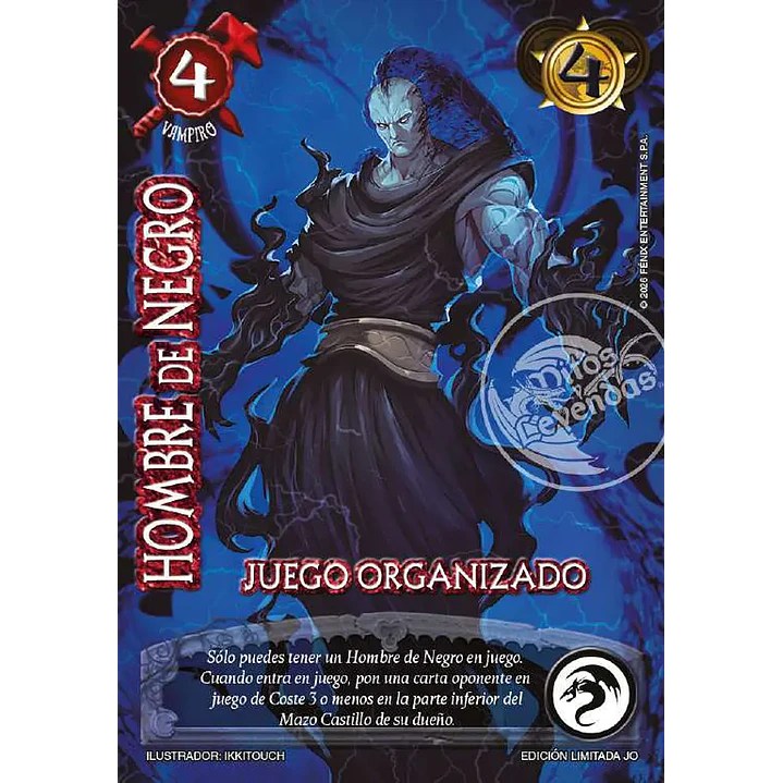 HOMBRE DE NEGRO - JUEGO ORGANIZADO 1