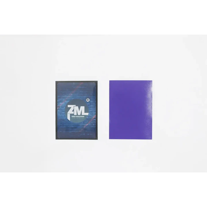 Protector Zero Mulligan Augurio Standard Dual Matte Morado 2