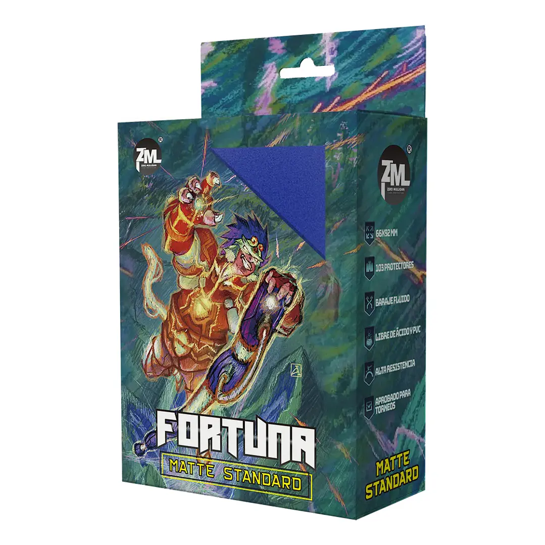 Protector Zero Mulligan Fortuna Standard Azul 1