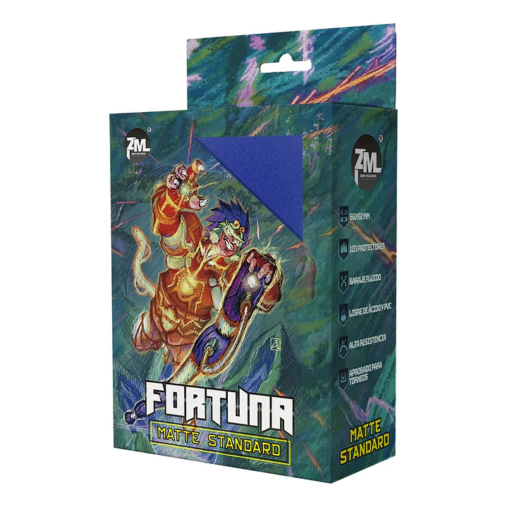 Protector Zero Mulligan Fortuna Standard Azul 1