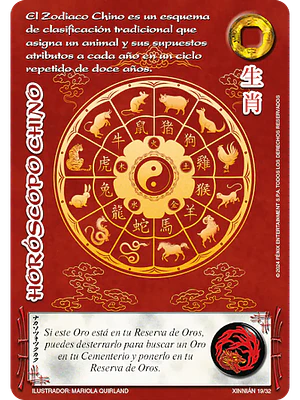 HORÓSCOPO CHINO (XINNIAN) - SINGLES MITOS Y LEYENDAS