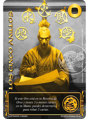 LOS CINCO ANILLOS BUY A BOX - SINGLES MITOS Y LEYENDAS