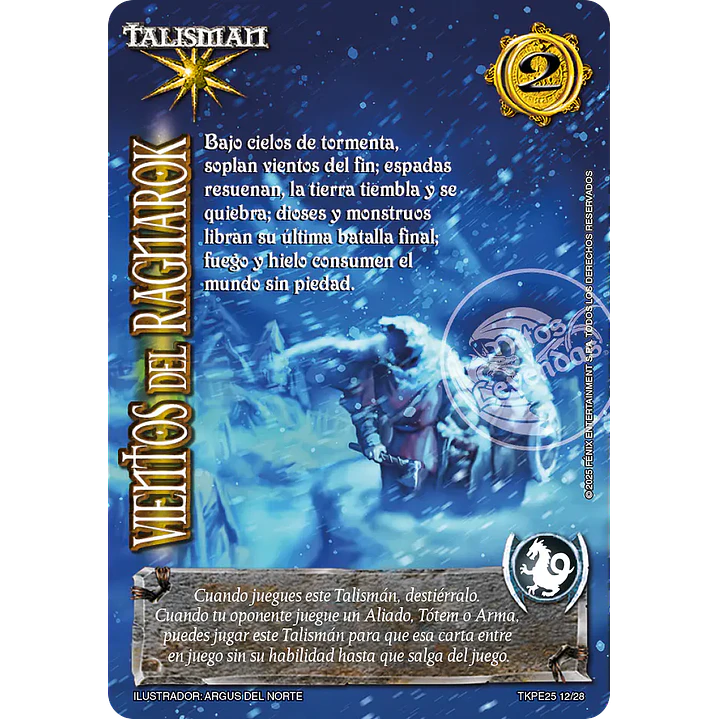 VIENTOS DE RAGNAROK  - SINGLES MITOS Y LEYENDAS 1