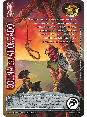 COLINA DEL AHORCADO (TK25 - HONOR Y FEROCIDAD) - SINGLES MITOS Y LEYENDAS